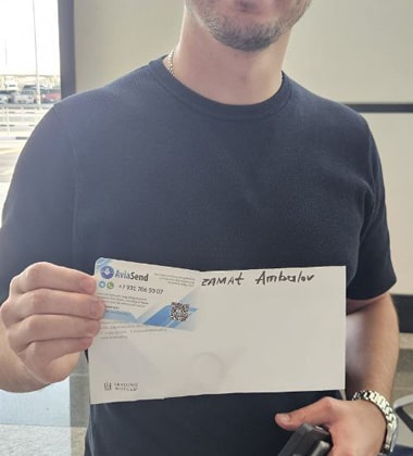 Urgent key delivery from Krasnodar to Dubai (UAE)