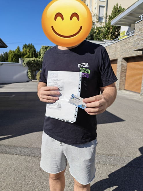 Document delivery from Moscow to Belgrade (Serbia) in 1 day